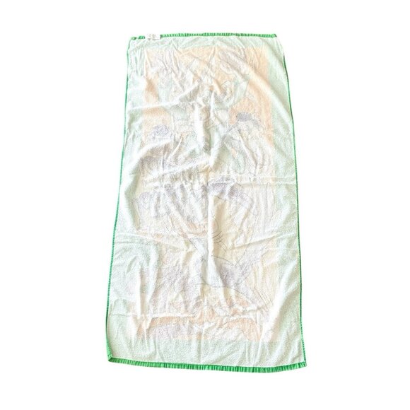 Vintage Looney Tunes Roadrunner And Wile E Coyote Beach Towel - Picture 4 of 8